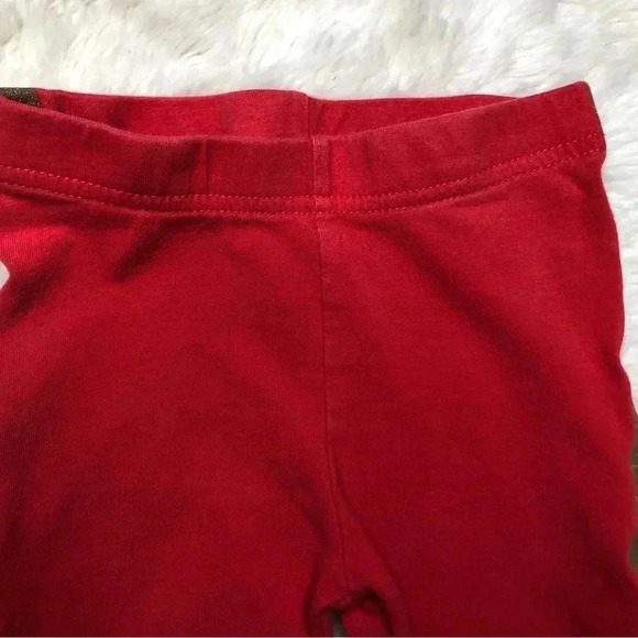 Carter’s Sweatpants Orange-ish  Red Shiny Gold Size 3T - Picture 7 of 16